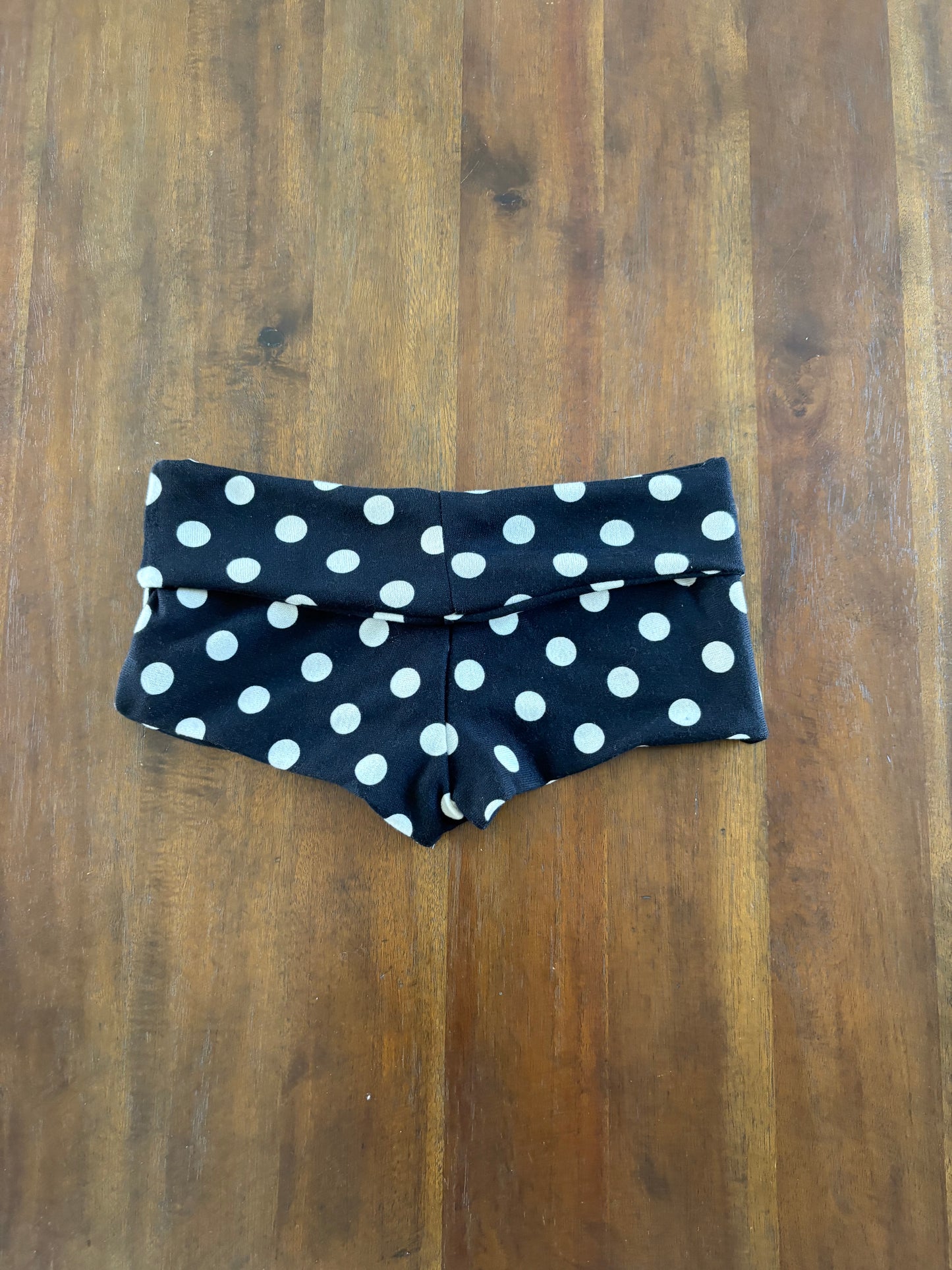 Florence Micro Short BUNDLE - B/W Polka Dots