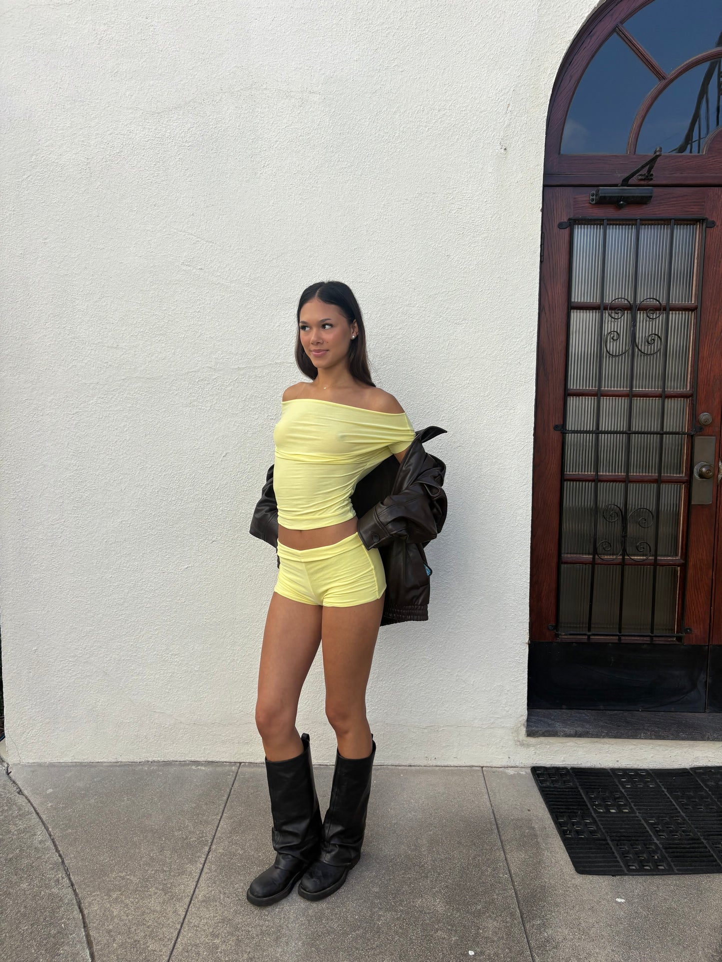 Florence Micro Shorts- Dandelion