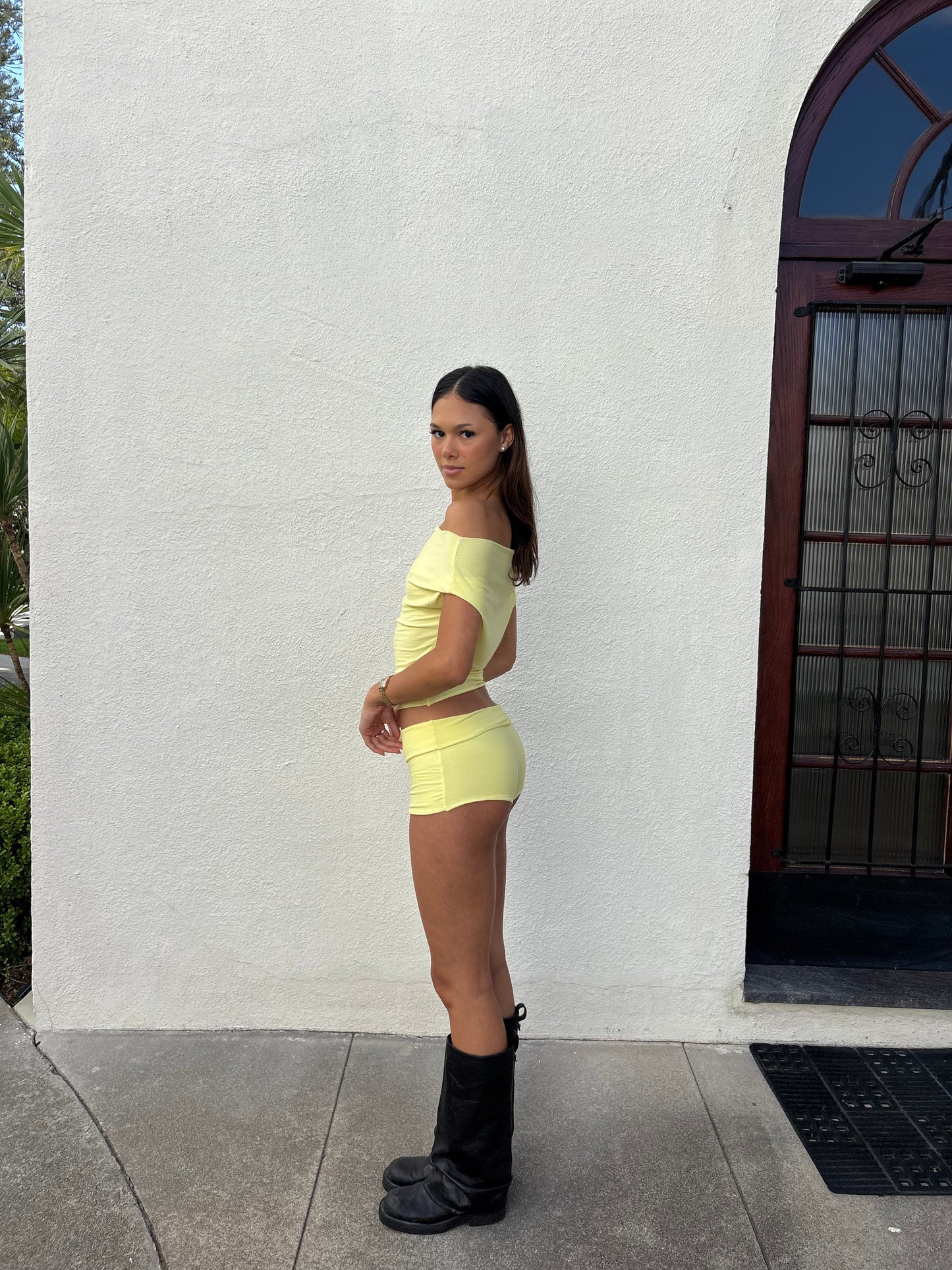 Florence Micro Shorts- Dandelion